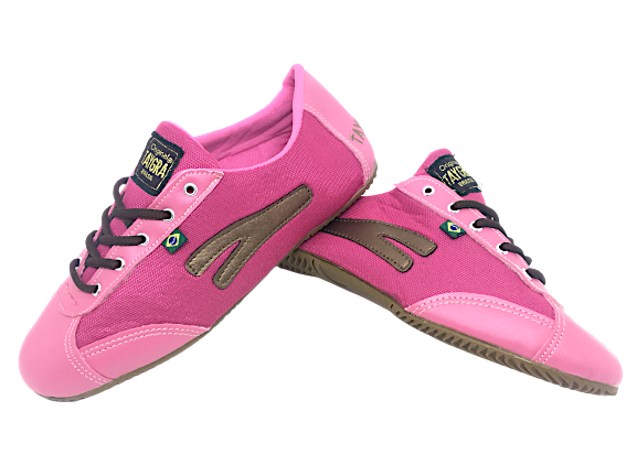 slim fuchsia et bronze