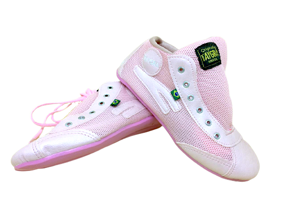 Bottine rose nacre danse