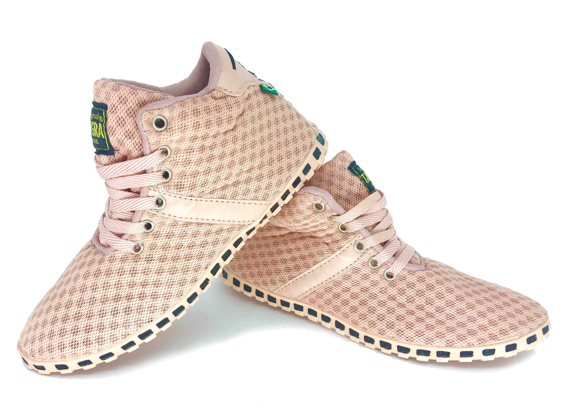 Baskets montantes Corrida TAYGRA nude