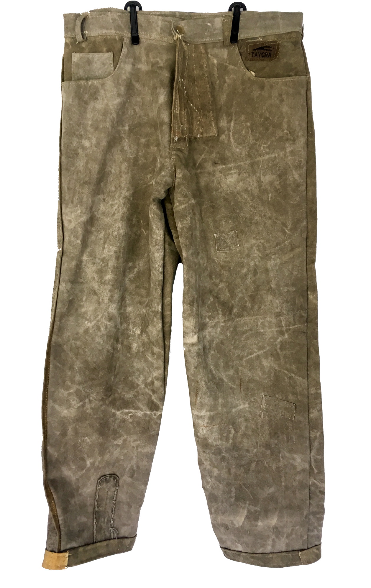 pantalon en b�che de camion recycl�e