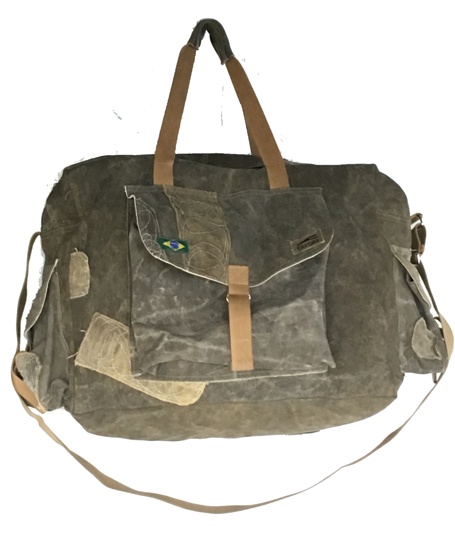 sac de voyage en toile de camion TAYGRA