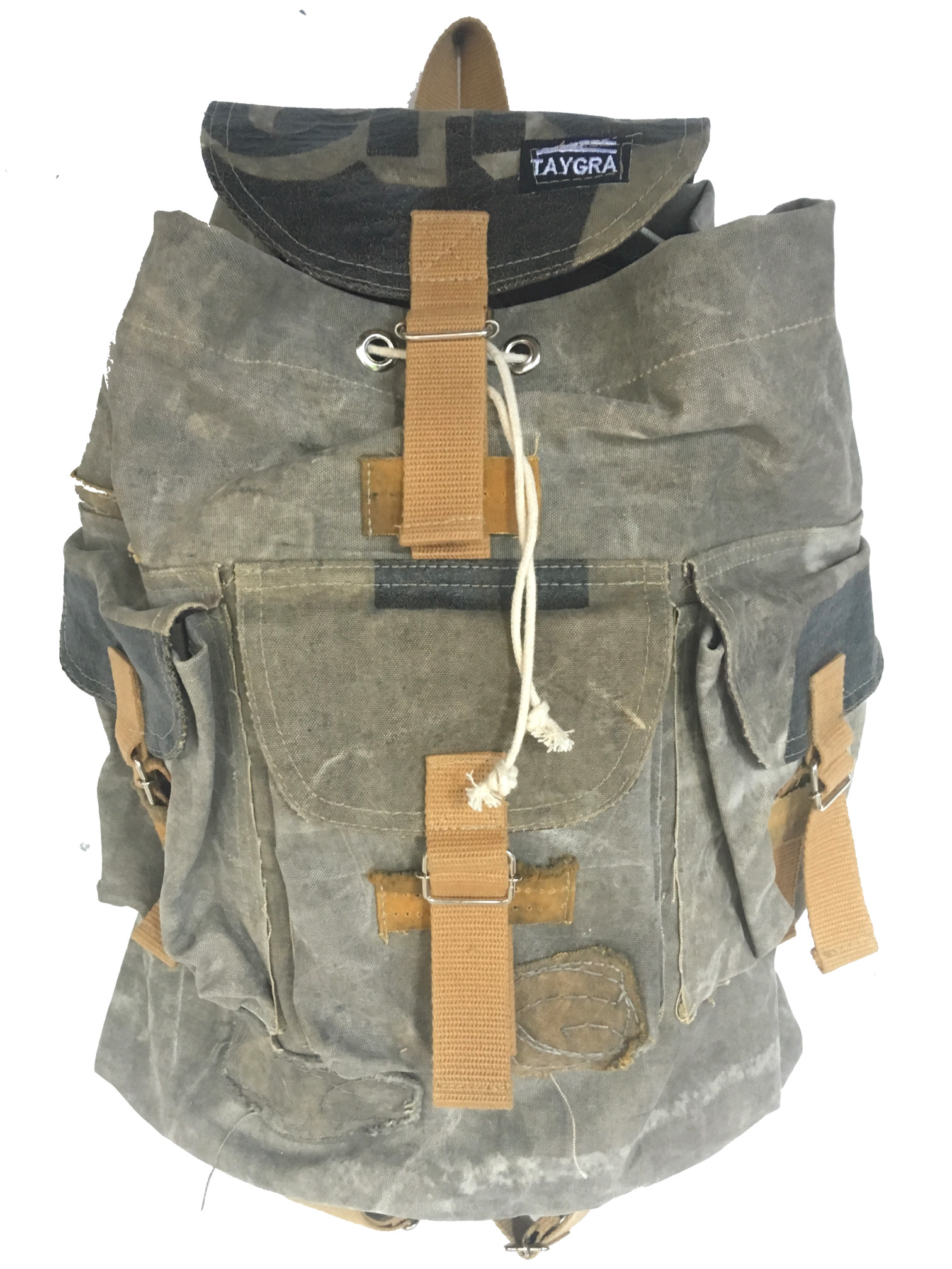 SAC � DOS CAMPING TOILE DE CAMION