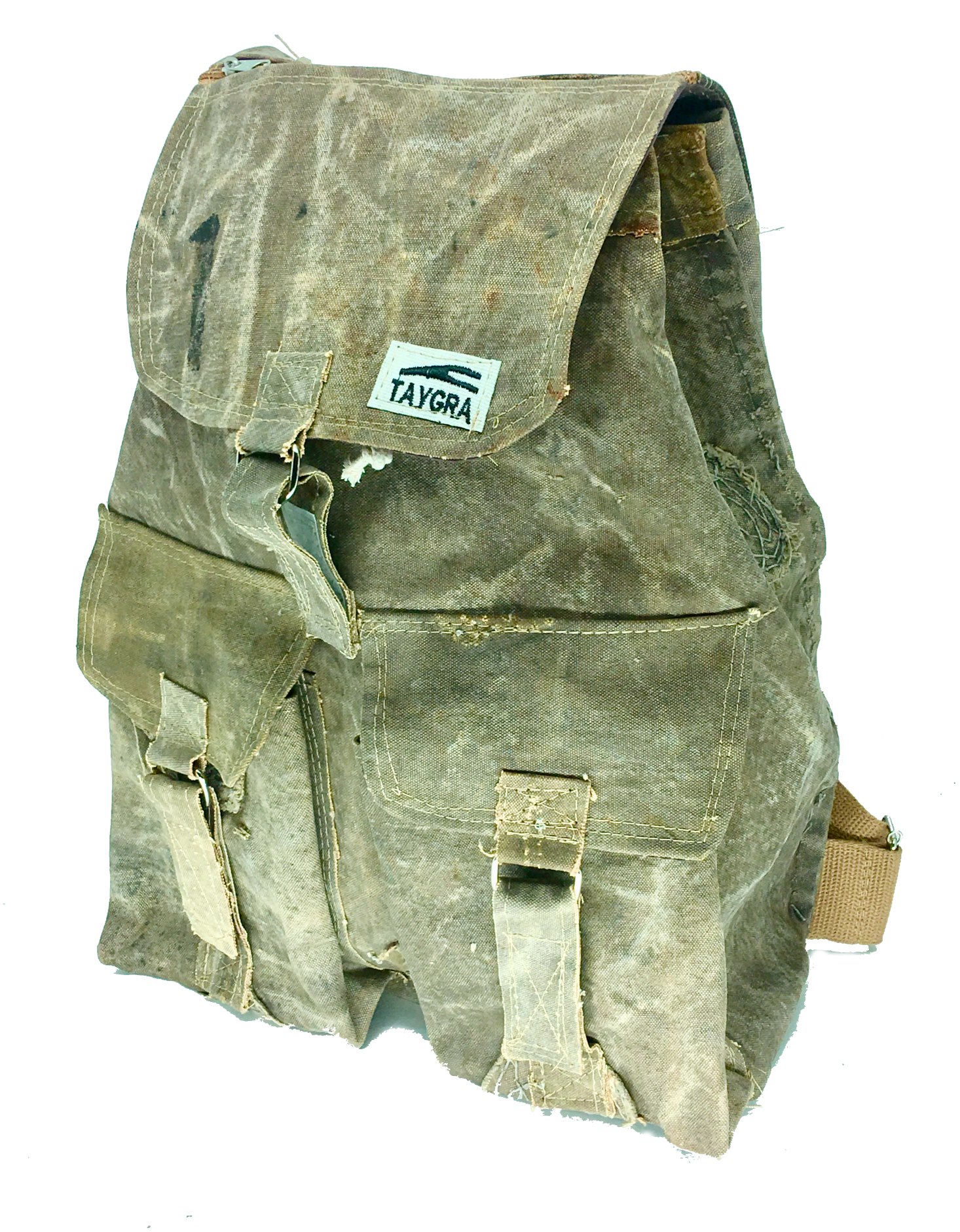 SAC � DOS CAMPING TOILE DE CAMION
