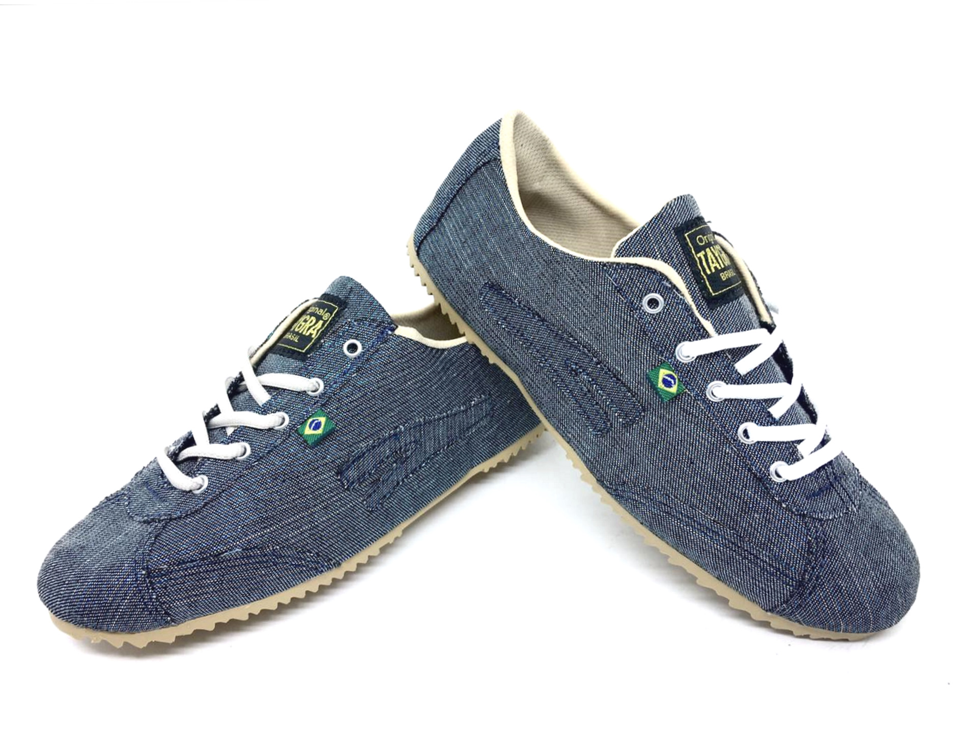Jeans strass baskets