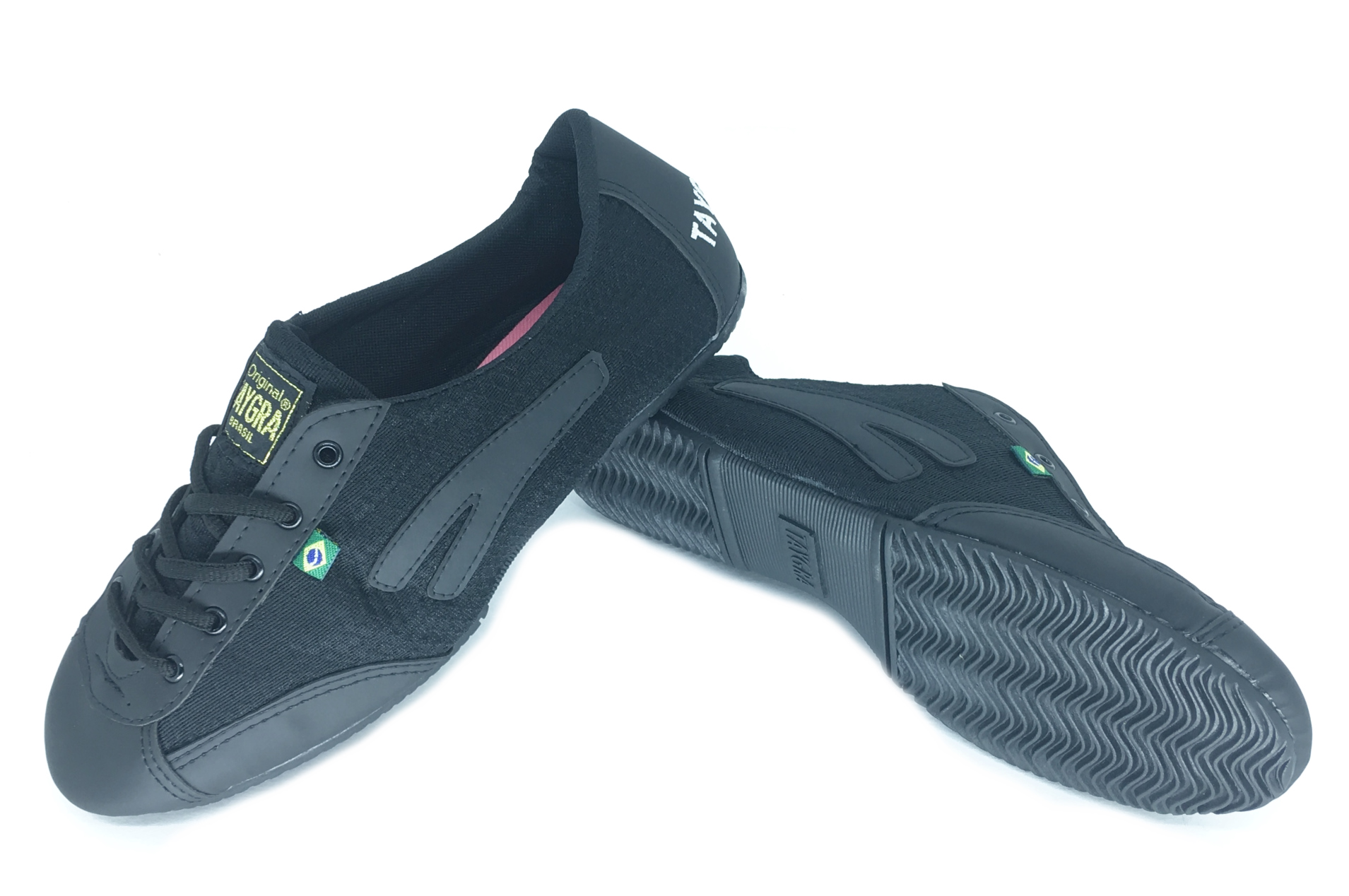 baskets-bresiliennes-taygra-noir uni