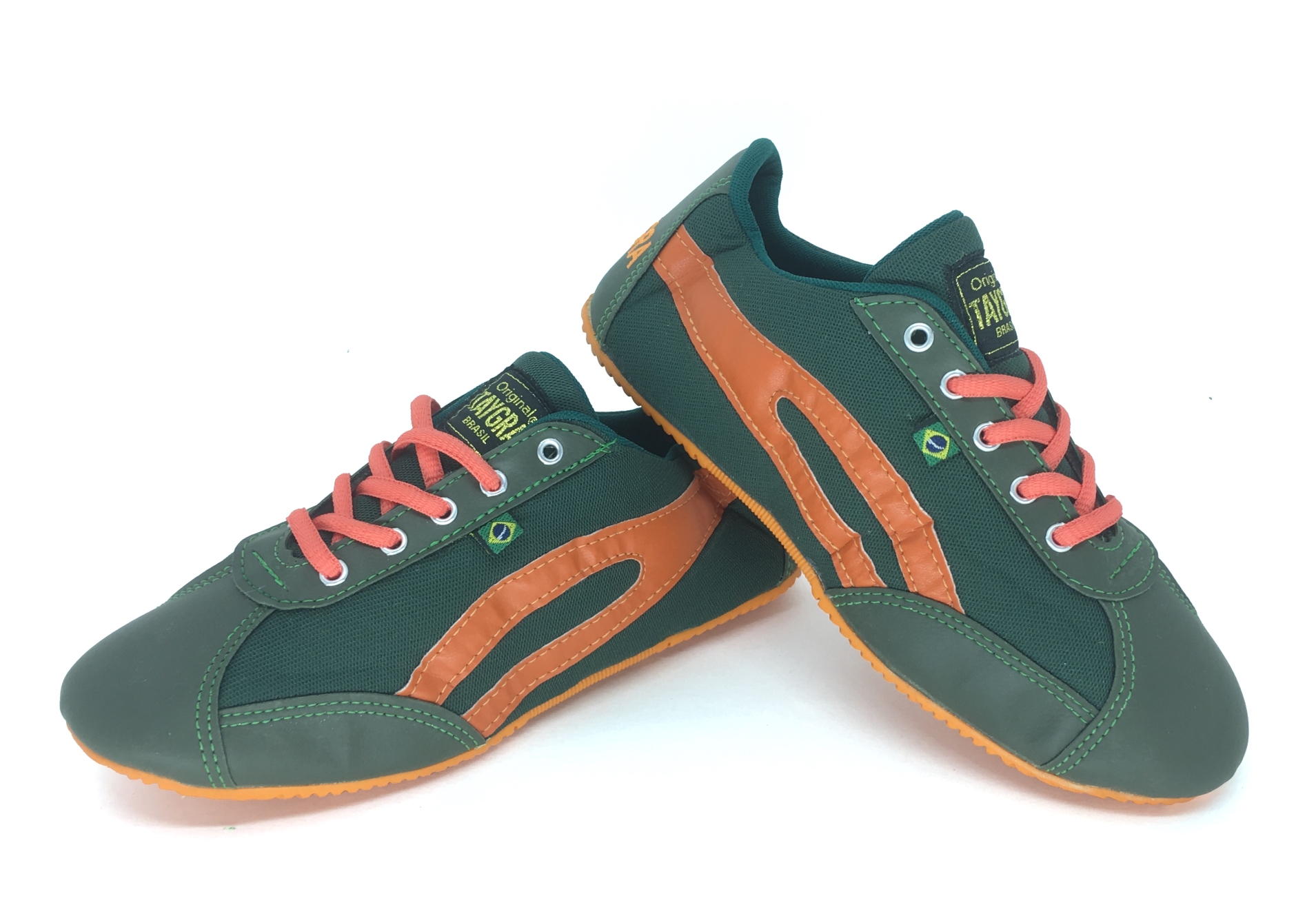 slim vert fonc� et orange