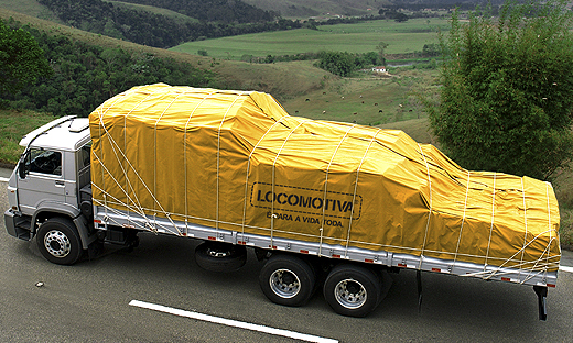 toile de bâche de camion brésilien